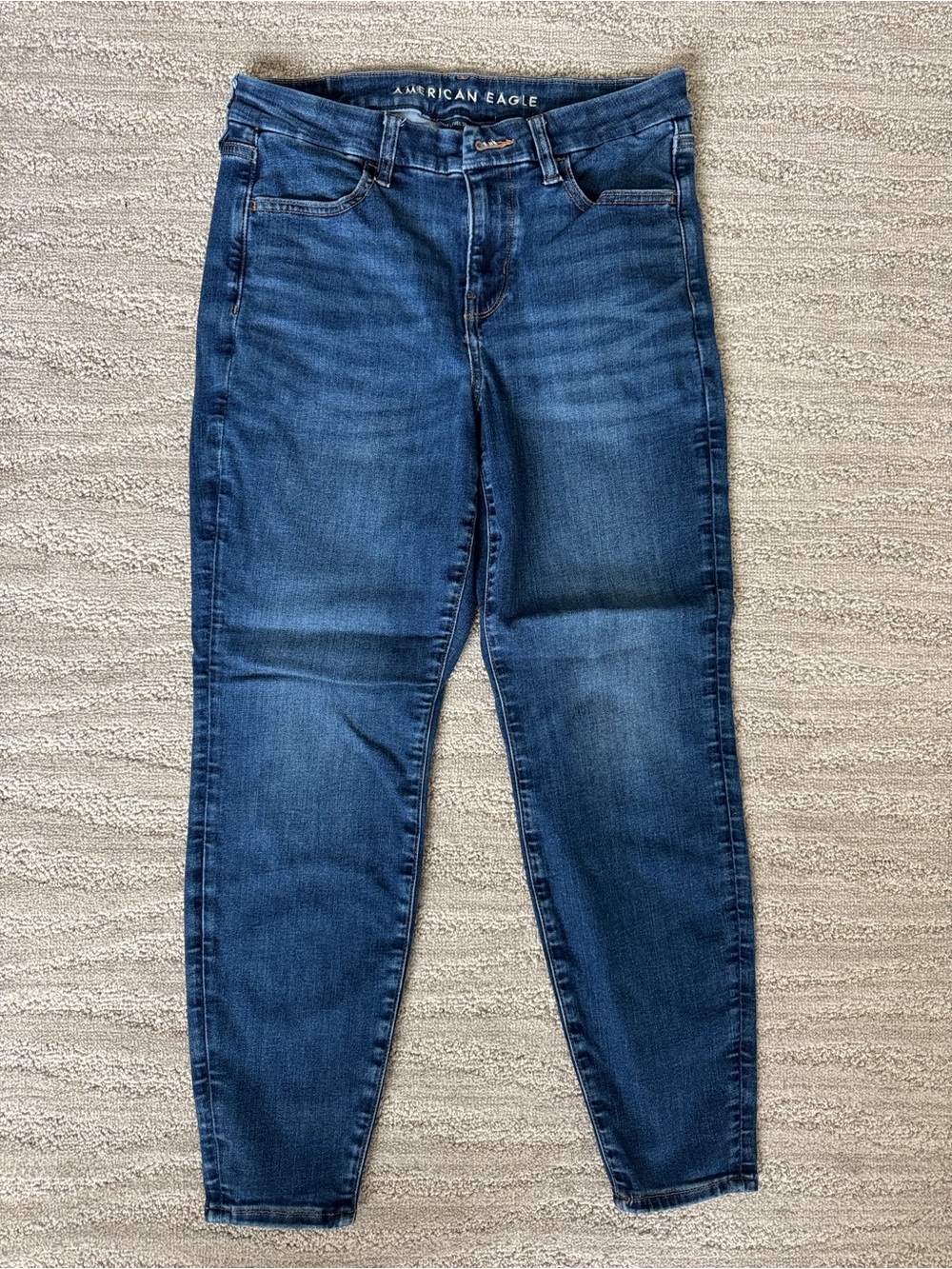 American Eagle Ne(x)t Lever Stretch Blue Jegging